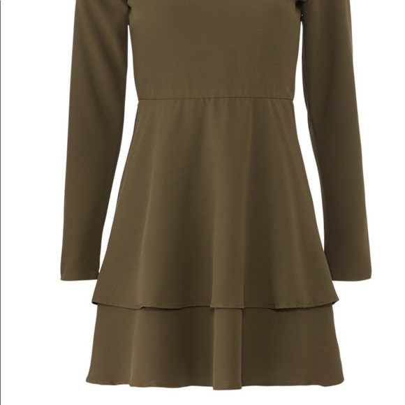 Hutch double layer fit and flare dress - Picture 3 of 4